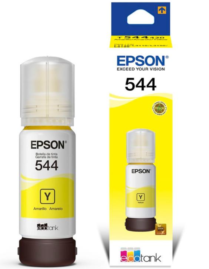 Botella Epson Color Amarillo T544 420 65ml 